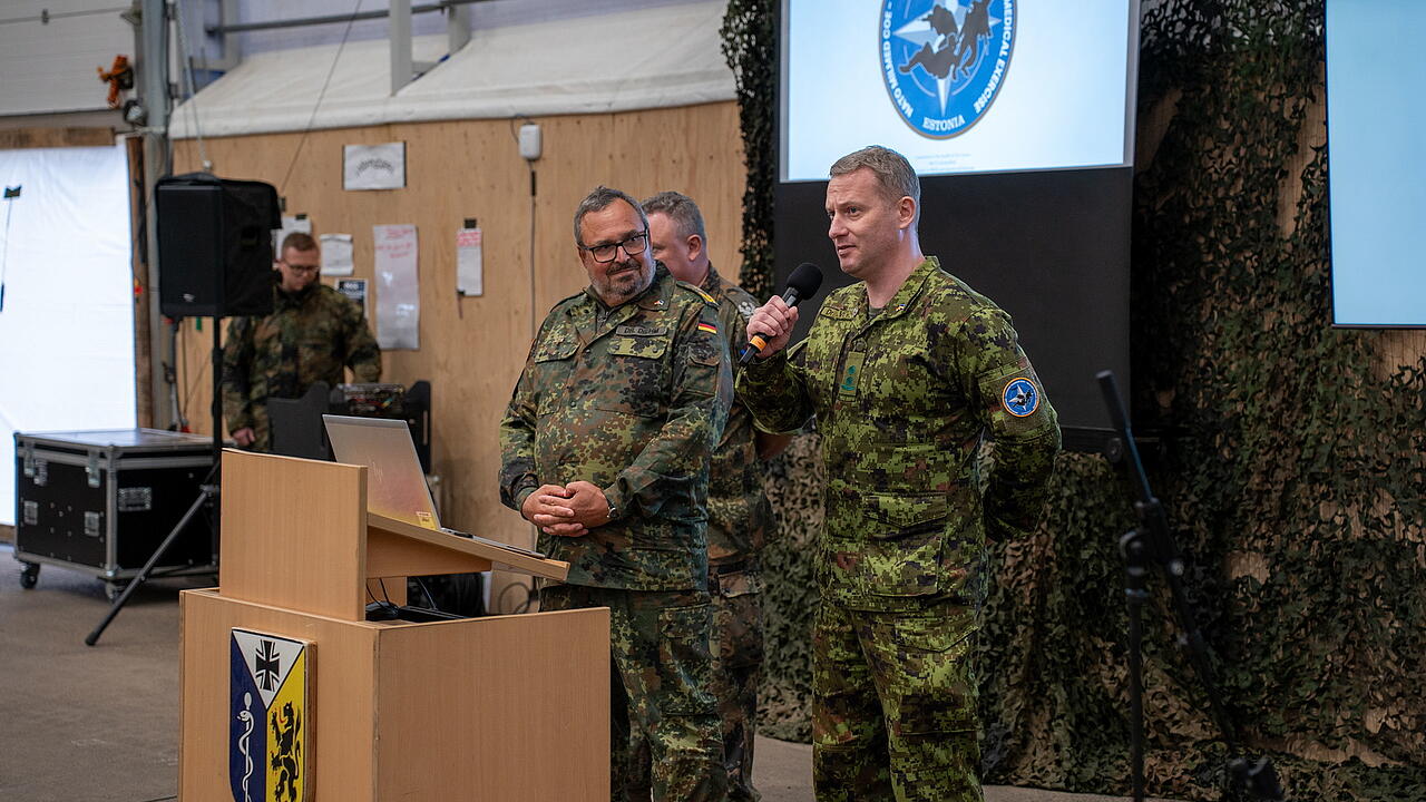 NATO meditsiiniõppuse Vigorous Warrior 2026 raames majutas HHLA TK Estonia terminal Bundeswehri välihaiglat